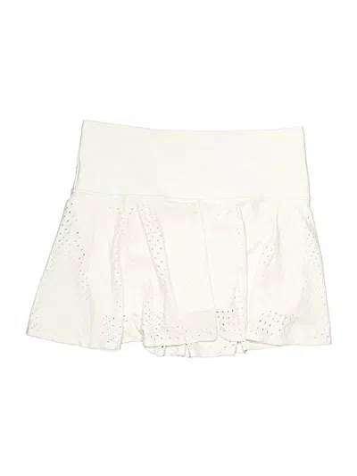 Pre-owned Athleta Skort In Ivory