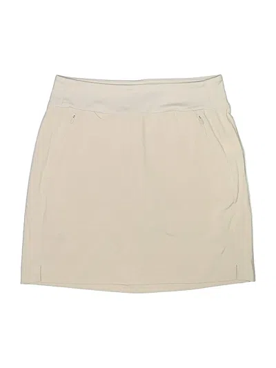 Pre-owned Athleta Skort In Ivory