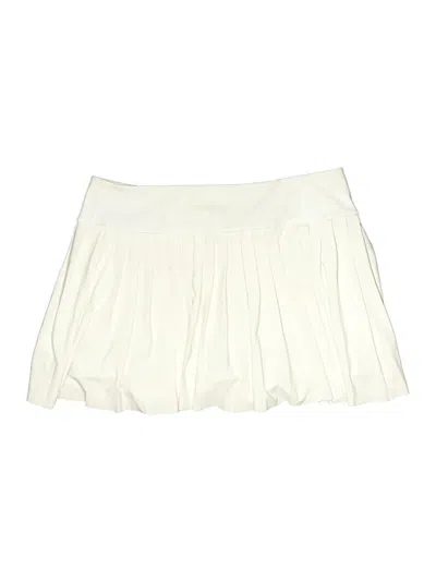 Pre-owned Athleta Skort In Ivory