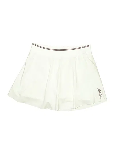 Pre-owned Athleta Skort In Ivory