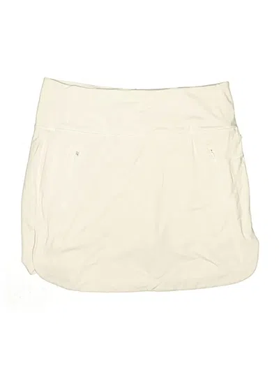 Pre-owned Athleta Skort In Ivory