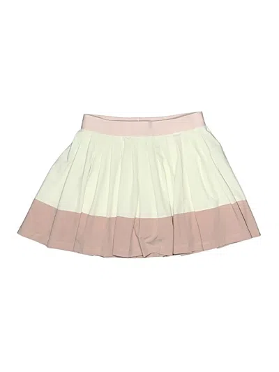 Pre-owned Athleta Kids' Skort In Ivory