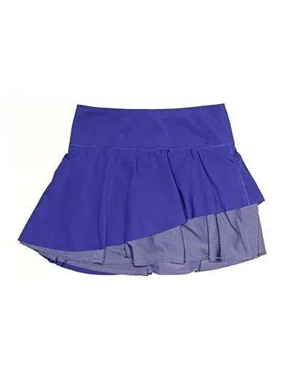 Pre-owned Athleta Skort In Purple