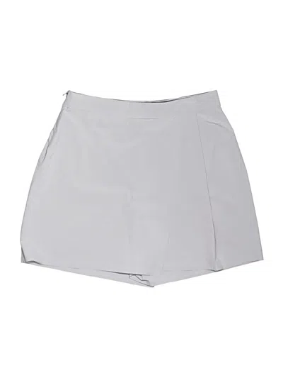 Pre-owned Athleta Skort In Silver