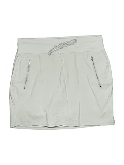 Pre-owned Athleta Skort In Silver