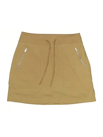 Pre-owned Athleta Skort In Tan