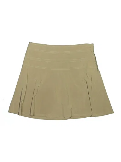 Pre-owned Athleta Skort In Tan