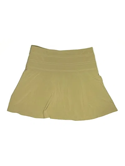 Pre-owned Athleta Skort In Tan