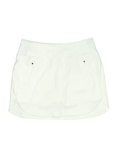 Pre-owned Athleta Skort In White