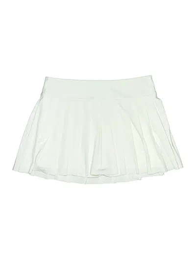 Pre-owned Athleta Skort In White