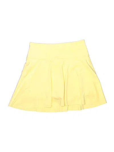 Pre-owned Athleta Skort In Yellow
