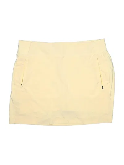 Pre-owned Athleta Skort In Yellow