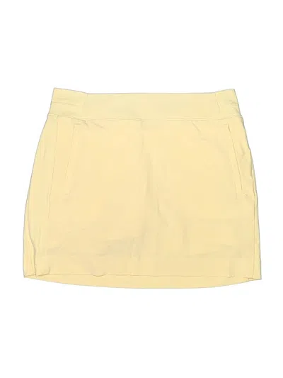 Pre-owned Athleta Skort In Yellow