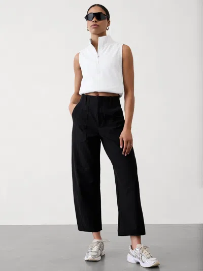 Athleta Skyline Barrel Leg Pant In Black