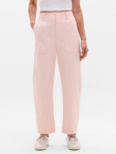 Athleta Skyline High Rise Barrel Leg Pant In Pink