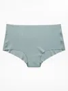 Athleta Sleek Form No Show Boys'hort Underwear In Silver