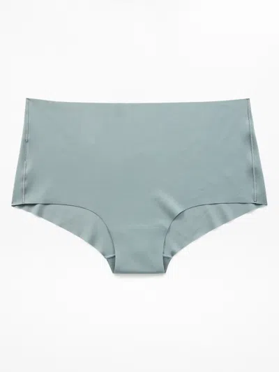 Athleta Sleek Form No Show Boys'hort Underwear In Silver