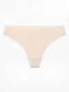Athleta Sleek Form No Show Thong Underwear In Brown