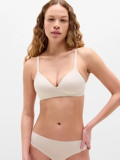 Athleta Sleek Form T-shirt Bra In Brown