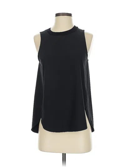 Pre-owned Athleta Sleeveless Blouse In Black