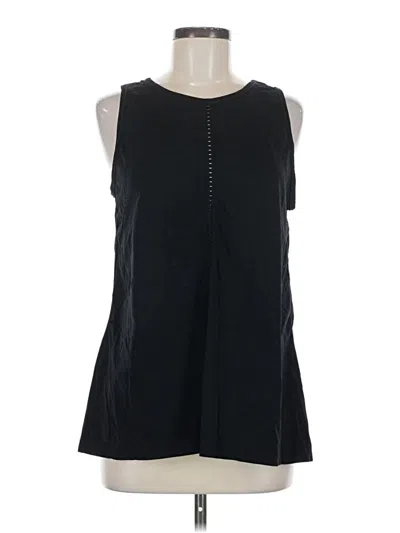 Pre-owned Athleta Sleeveless Blouse In Black