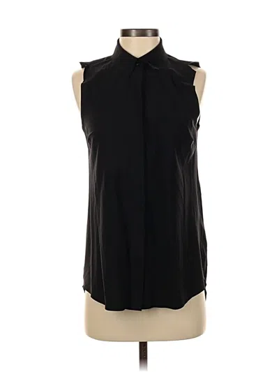 Pre-owned Athleta Sleeveless Blouse In Black