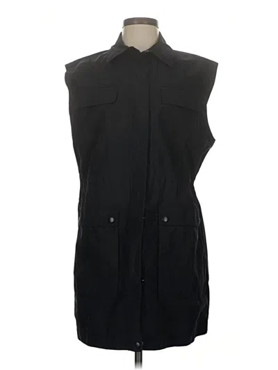 Pre-owned Athleta Sleeveless Blouse In Black