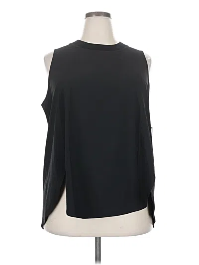 Pre-owned Athleta Sleeveless Blouse In Black
