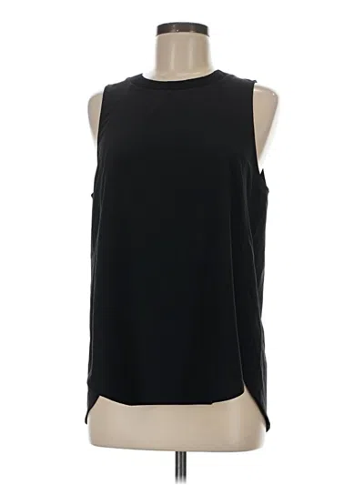 Pre-owned Athleta Sleeveless Blouse In Black