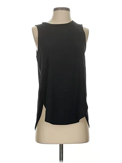 Pre-owned Athleta Sleeveless Blouse In Black
