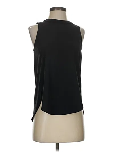 Pre-owned Athleta Sleeveless Blouse In Black