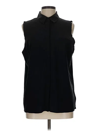 Pre-owned Athleta Sleeveless Blouse In Black
