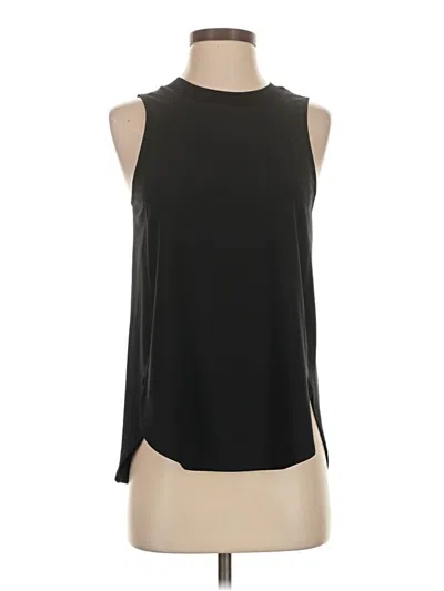 Pre-owned Athleta Sleeveless Blouse In Black