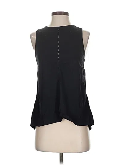 Pre-owned Athleta Sleeveless Blouse In Black