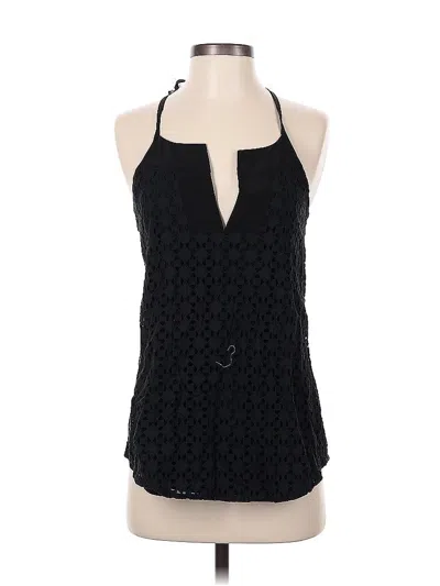 Pre-owned Athleta Sleeveless Blouse In Black