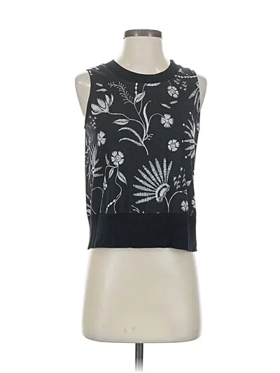 Pre-owned Athleta Sleeveless Blouse In Black