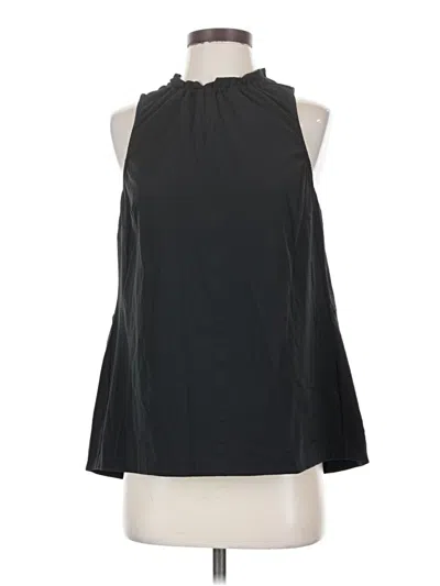 Pre-owned Athleta Sleeveless Blouse In Black