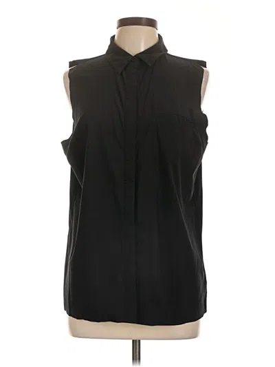 Pre-owned Athleta Sleeveless Blouse In Black