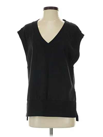 Pre-owned Athleta Sleeveless Blouse In Black
