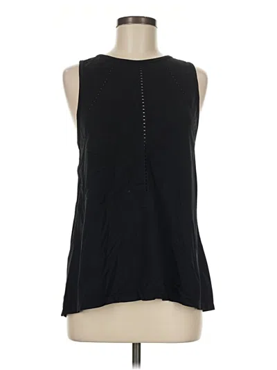 Pre-owned Athleta Sleeveless Blouse In Black