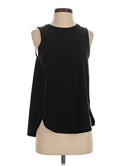 Pre-owned Athleta Sleeveless Blouse In Black