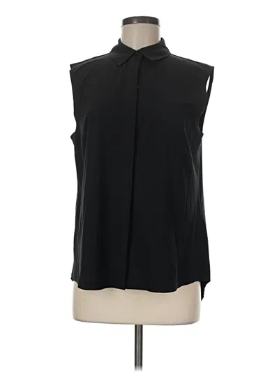 Pre-owned Athleta Sleeveless Blouse In Black