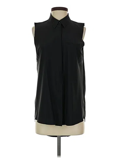 Pre-owned Athleta Sleeveless Blouse In Black