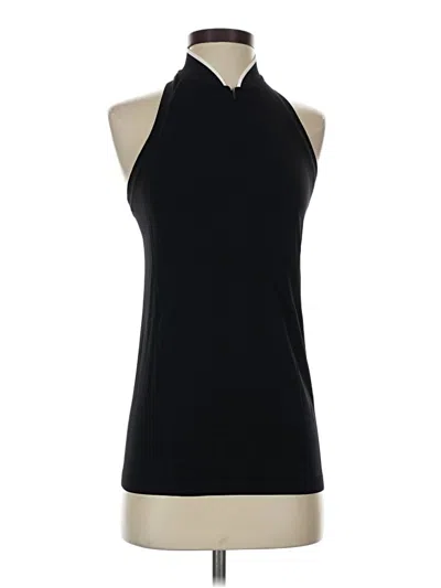 Pre-owned Athleta Sleeveless Blouse In Black