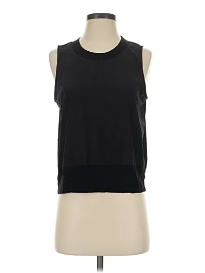 Pre-owned Athleta Sleeveless Blouse In Black