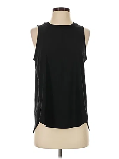 Pre-owned Athleta Sleeveless Blouse In Black