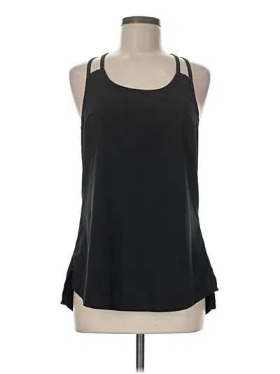 Pre-owned Athleta Sleeveless Blouse In Black
