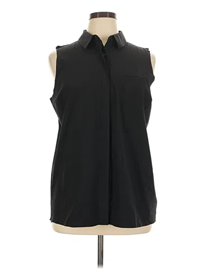 Pre-owned Athleta Sleeveless Blouse In Black