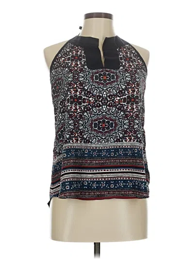 Pre-owned Athleta Sleeveless Blouse In Blue