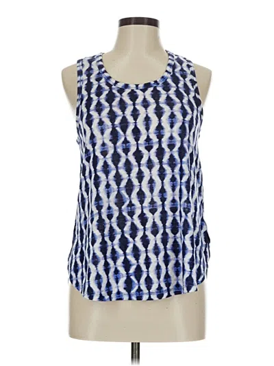 Pre-owned Athleta Sleeveless Blouse In Blue